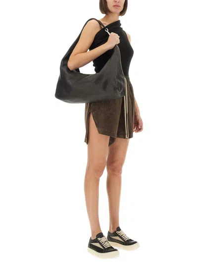 Rick Owens Athena Knit Top In Black