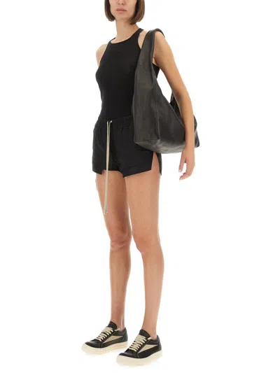Rick Owens Slim Fit Ribbed Racerback Tank Top