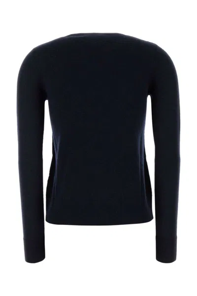 's Max Mara Midnight Blue Wool Idoneo Sweater In Black