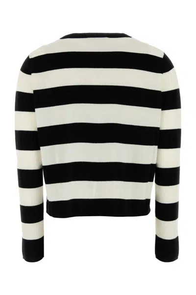 Max Mara Embroidered Wool Viterbo Sweater In Multi