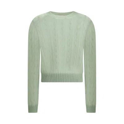 Brunello Cucinelli Mohair And Wool Cable Knit Sweater