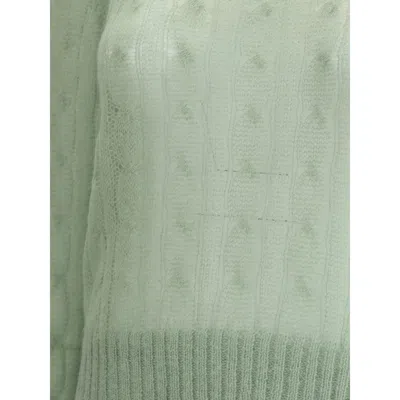 Brunello Cucinelli Mohair And Wool Cable Knit Sweater