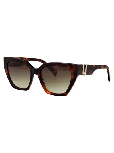 Liu •jo Lj814sr Sunglasses In Black