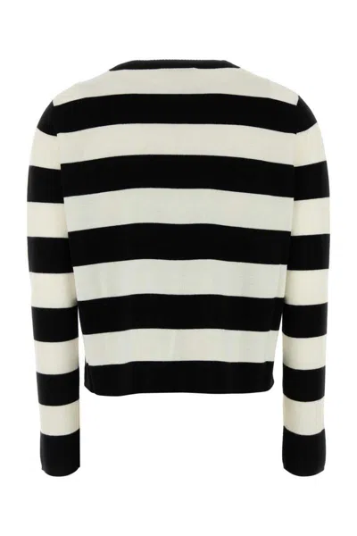 Max Mara Embroidered Wool Viterbo Sweater In Multi