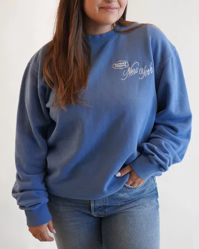 Summer Fridays New York Crewneck In Blue