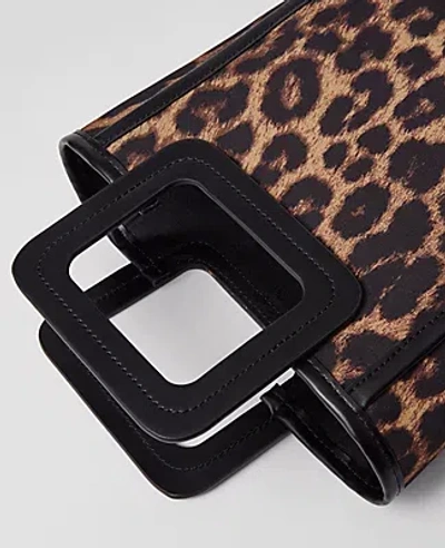 Ann Taylor Leopard Crossbody Bag