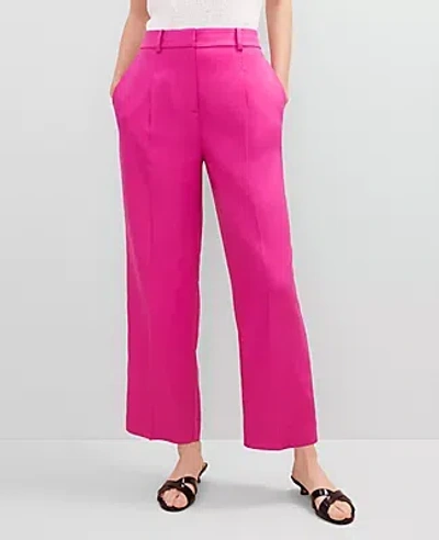 Ann Taylor The Relaxed Ankle Pant In Purple