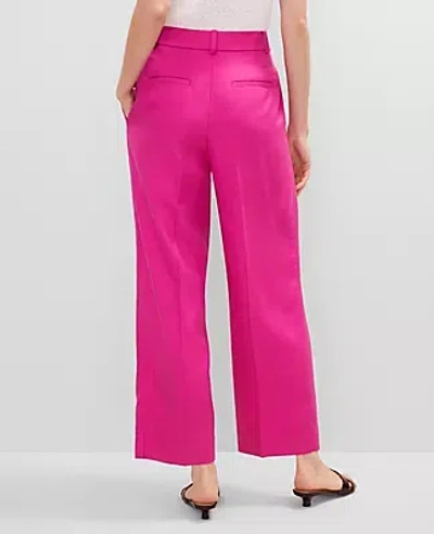 Ann Taylor The Relaxed Ankle Pant In Purple