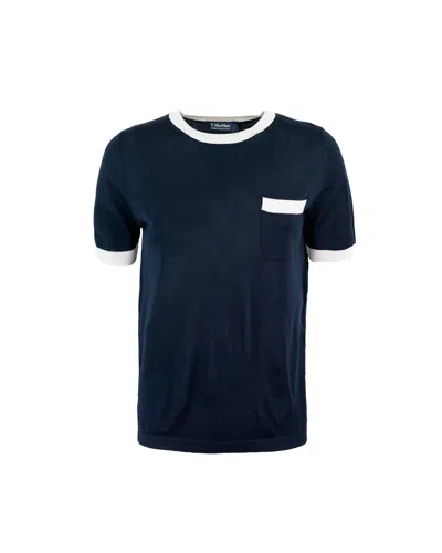 S Max Mara Maglia Egidio Blu