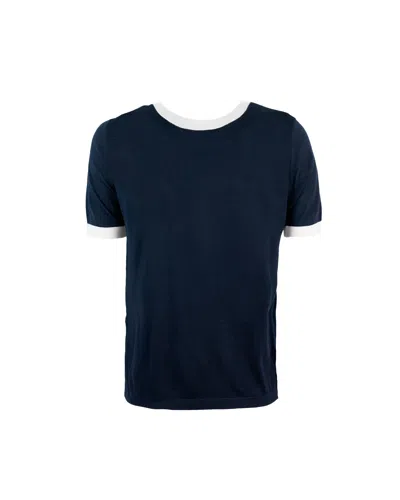 S Max Mara Maglia Egidio Blu