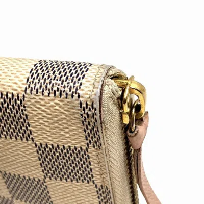 Pre-owned Louis Vuitton Rose Ballerine Pvc Long Wallet (bi-fold) ()