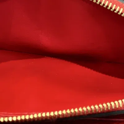 Pre-owned Louis Vuitton Sacrlet Leather Long Wallet (bi-fold) ()