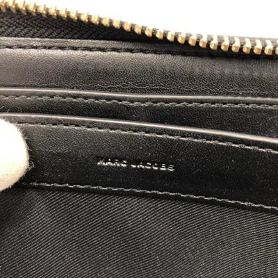 Pre-owned Marc Jacobs Black Leather Card Wallet ()