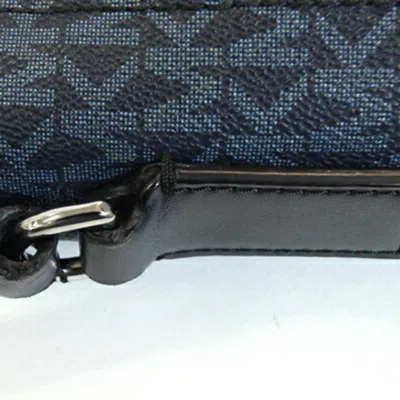 Pre-owned Michael Kors Navy Pvc Leather Shoulder Bag ()