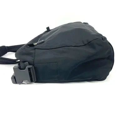 Pre-owned Miu Miu Black Nylon Boston Bag Shoulder Bag ()