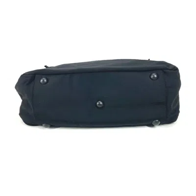 Pre-owned Miu Miu Black Nylon Boston Bag Shoulder Bag ()