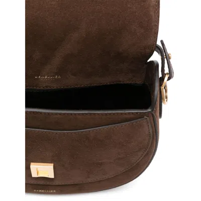Demellier Brown Shoulder Bags
