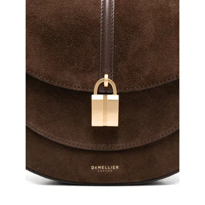 Demellier Brown Shoulder Bags