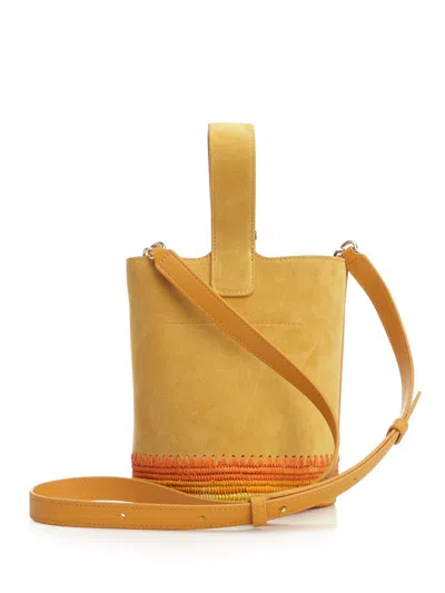 Loewe Bucket Bag Pebble Mini Handbags Yellow