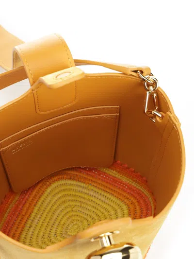 Loewe Bucket Bag Pebble Mini Handbags Yellow