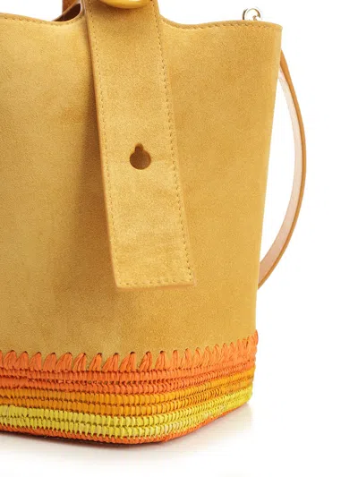 Loewe Bucket Bag Pebble Mini Handbags Yellow