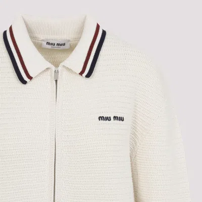 Miu Miu Cardigan Nude & Neutrals