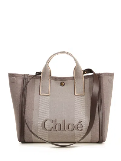 Chloé Carry Handbags Brown
