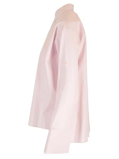 Loewe Cotton Poplin Shirt Classic Rose In Pink