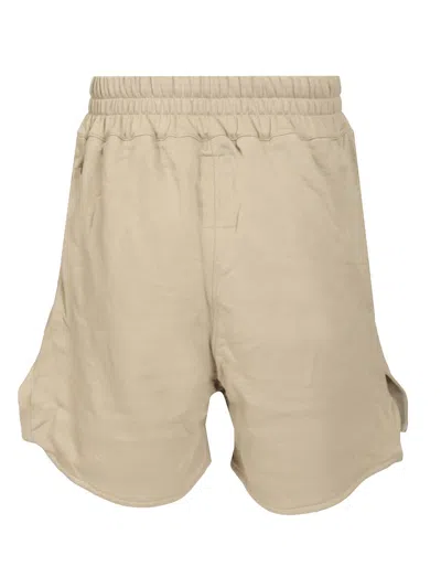 Rick Owens X Champion Cotton Shorts Trousers White In Neutral