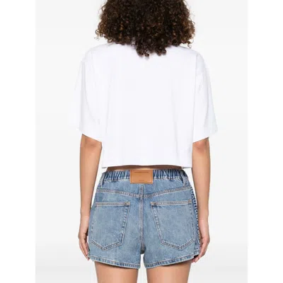Alexander Wang Collared Shirt With Short Sleeves