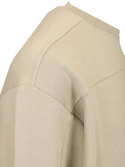 Rick Owens X Champion Cotton Sweatshirt Sweatshirts White In Neutral