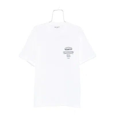 Carhartt Carhatt Wip Sandwich Short Sleeve Graphic Tee In White