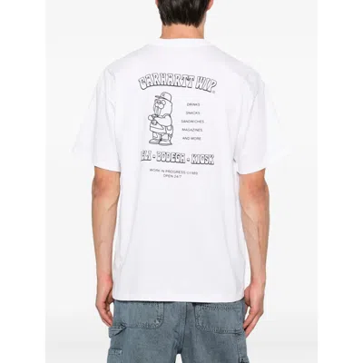 Carhartt Carhatt Wip Sandwich Short Sleeve Graphic Tee In White