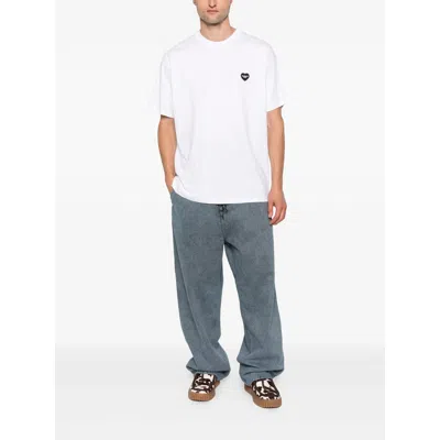 Carhartt Work In Progress Heart Ii Hartt Organic Cotton Graphic T-shirt In White