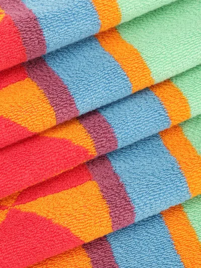 Loewe Cotton Terry Towel Swimwear Multicolor In Multi