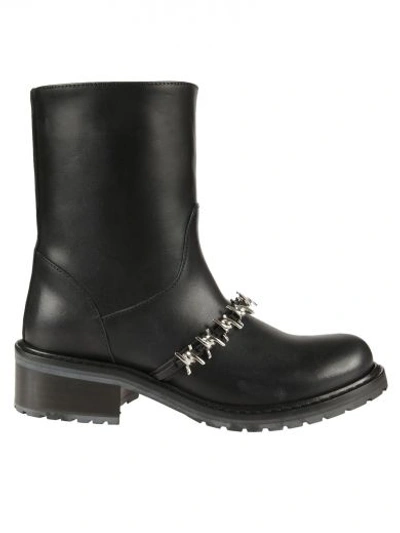 Shop Dsquared2 Babe Wire Ankle Boots In Black