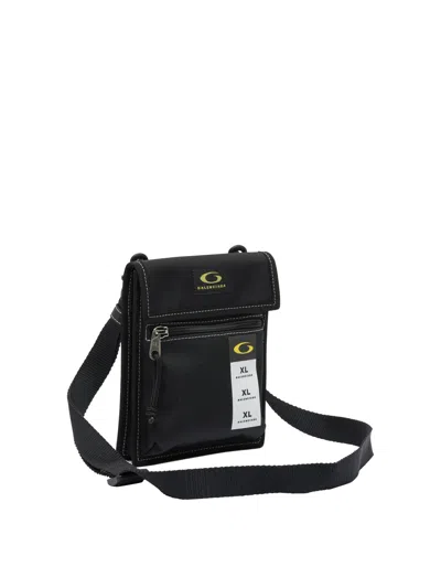 Balenciaga Shoulder Bags With Adjustable Strap And Front Zip Pocket