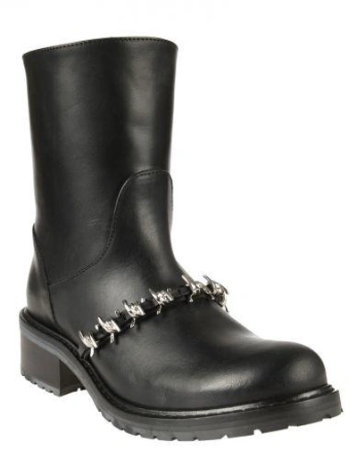 Shop Dsquared2 Babe Wire Ankle Boots In Black