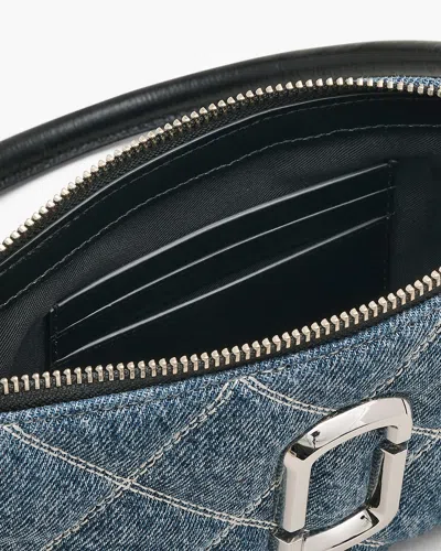 Marc Jacobs Borsa A Spalla The Quilted Denim Snapshot Convertible