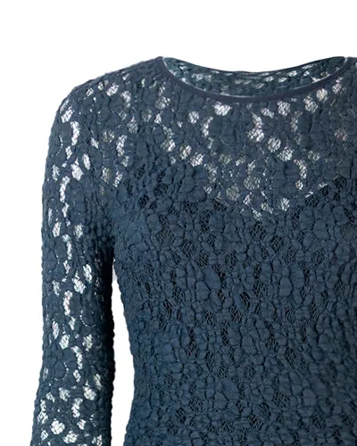 Max Mara Studio Elegante Abito Sarta Blu