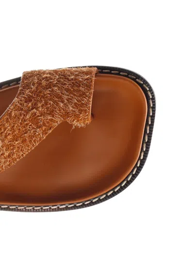 Loewe 70mm Ease Brushed-suede Sandals