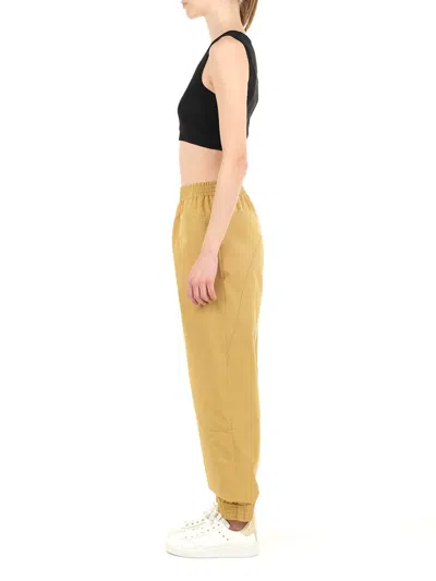 Loewe Elasticated Trousers Yellow In Yellow