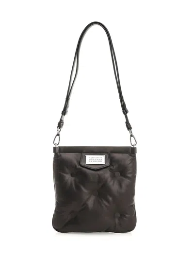 Maison Margiela Glam Slam Flat Pocket Shoulder Bags Black