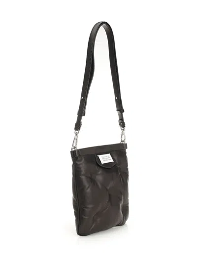 Maison Margiela Glam Slam Flat Pocket Shoulder Bags Black