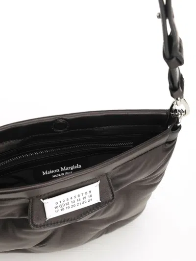 Maison Margiela Glam Slam Flat Pocket Shoulder Bags Black