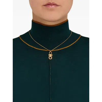 Ferragamo Necklace With Padlock