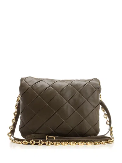 Loewe Puffer Goya In Pleated Shiny Nappa Lambskin