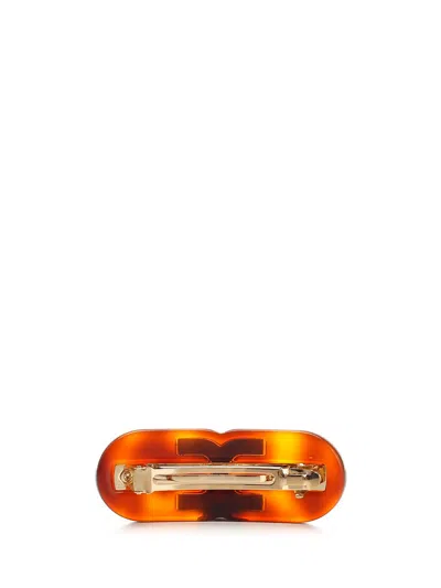 Chloé Hair Clip Jewelry Brown