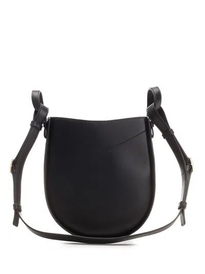 Loewe Hammock Slice Handbags Black