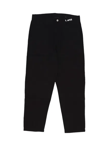 Disclaimer Men's Long Pants Logo Pant Black In Black